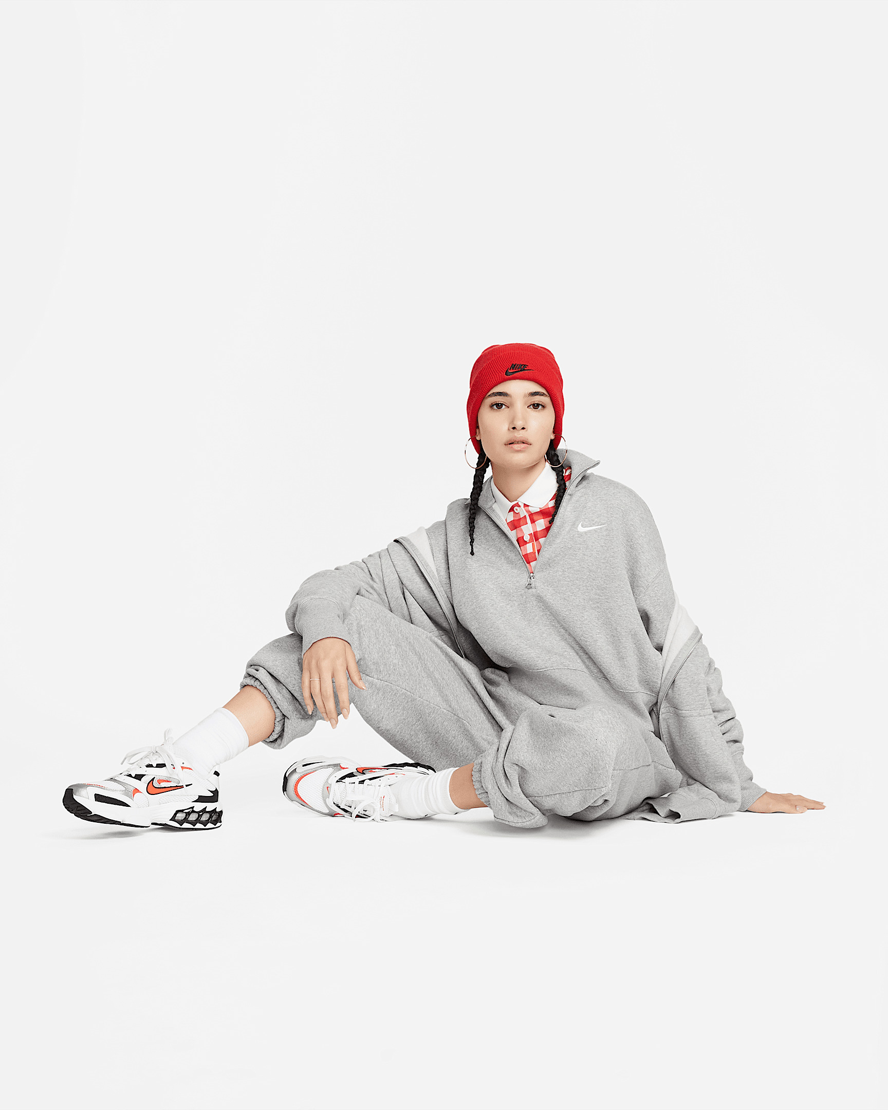 Nike Sportswear Phoenix Fleece Women's 1/2-Zip Cropped Sweatshirt - 7