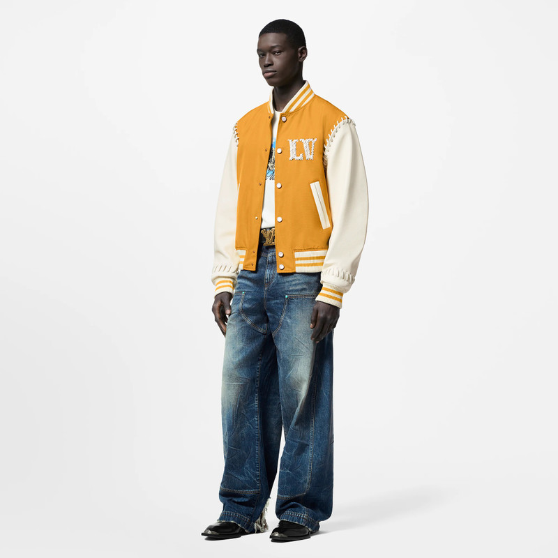 Louis Vuitton Embroidered Varsity Blouson outlook