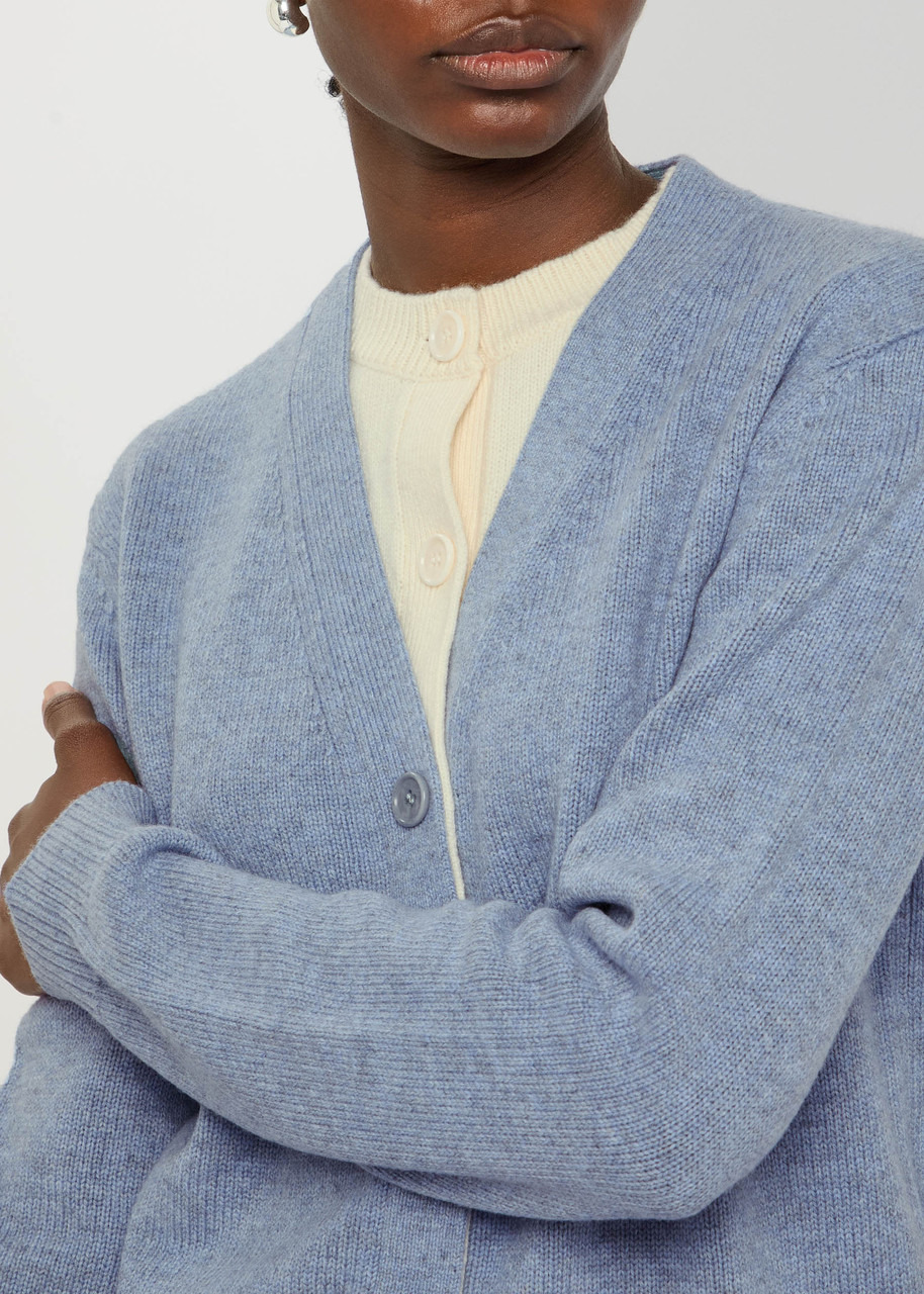 JW Anderson Layered-effect Wool and Cashmere-blend Cardigan - 5