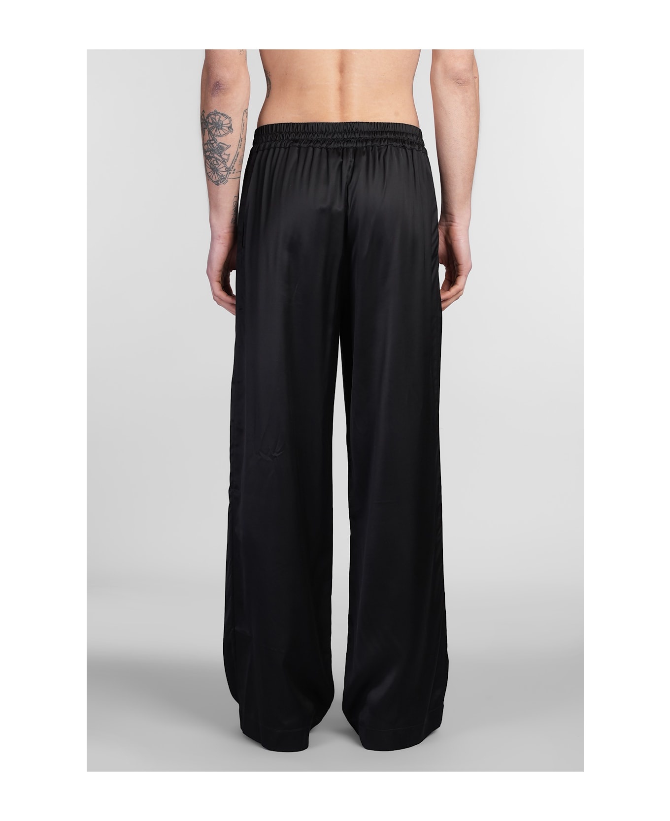 Pants In Black Viscose - 3