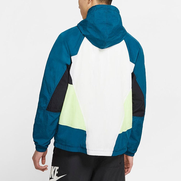 Nike Heritage Windrunner Woven Jacket Coat Blue  CJ4359-499 - 4