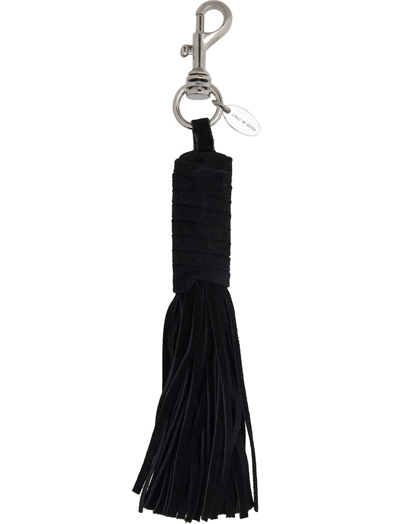 Vivienne Westwood Black Tassel Keychain outlook