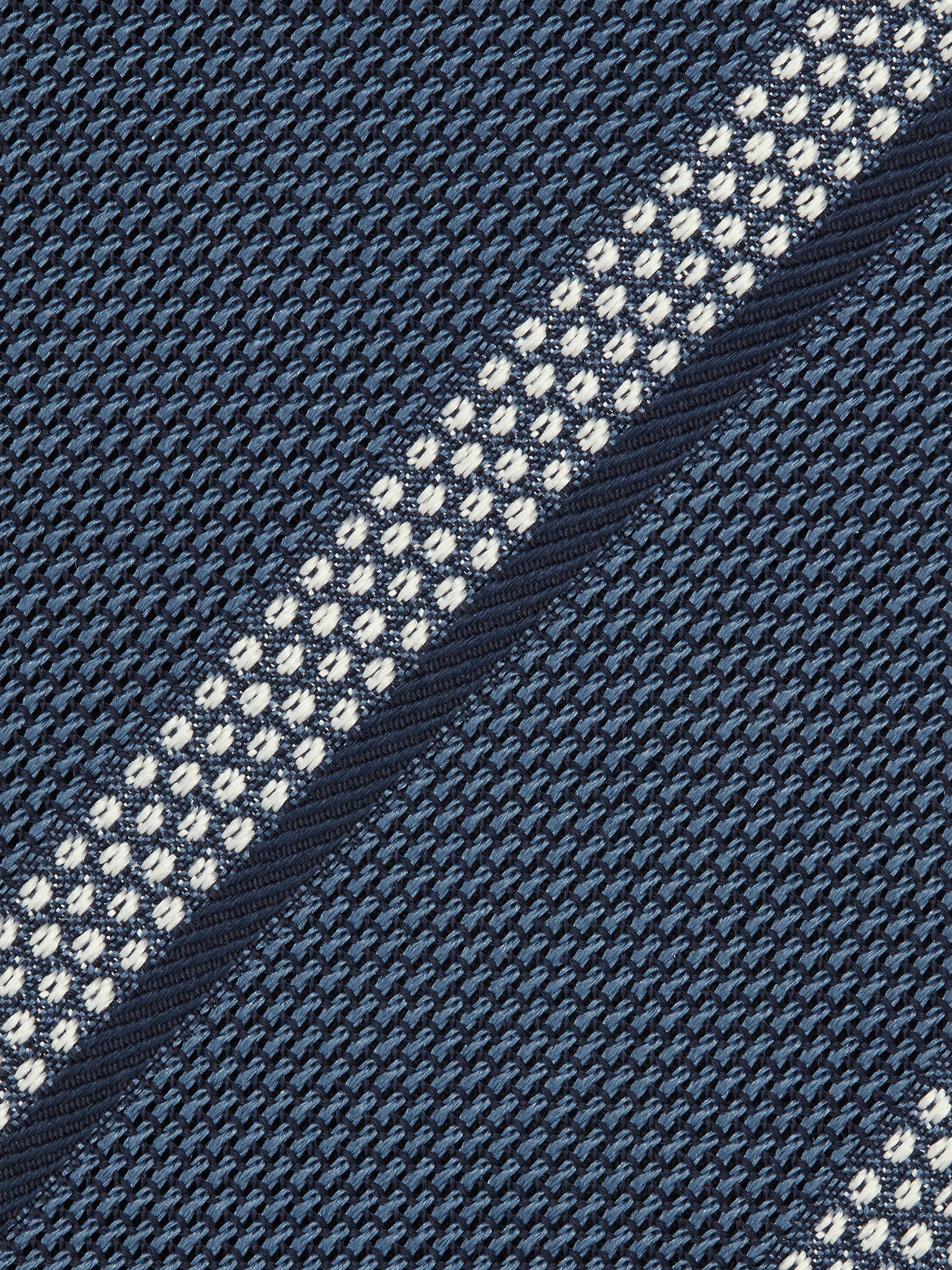 LIGHT BLUE SILK TIE - 2