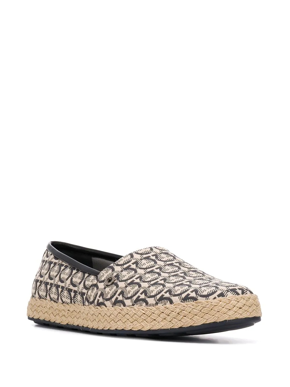 Ganicini print loafers - 2