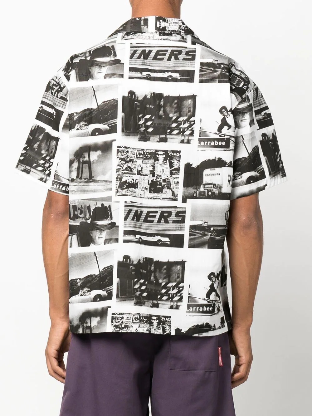 x Osamu Nagahama photograph-print shirt - 4