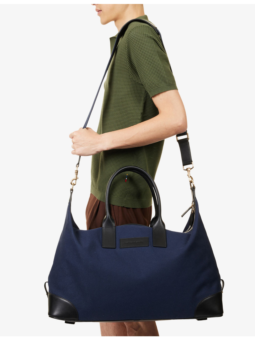 Weekend Away Cotton-Canvas Travel Bag - 3
