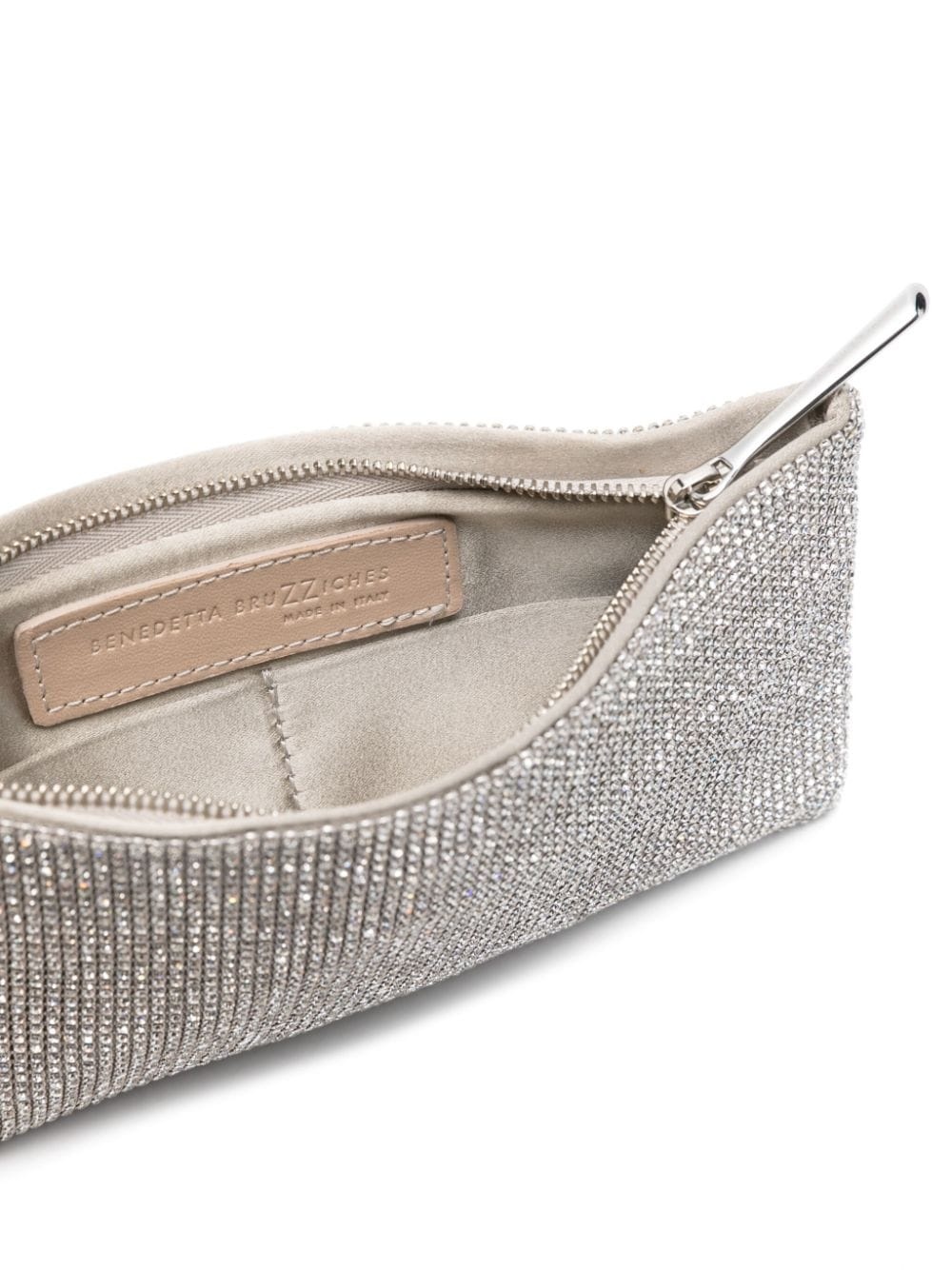 rhinestone-embellished shoulder bag - 5