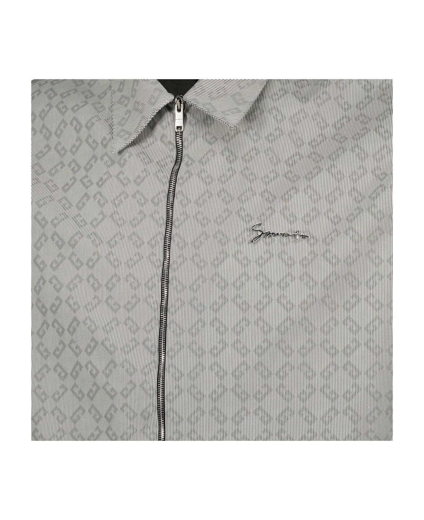 Monogram 72 Jacquard Zipped Shirt - 3