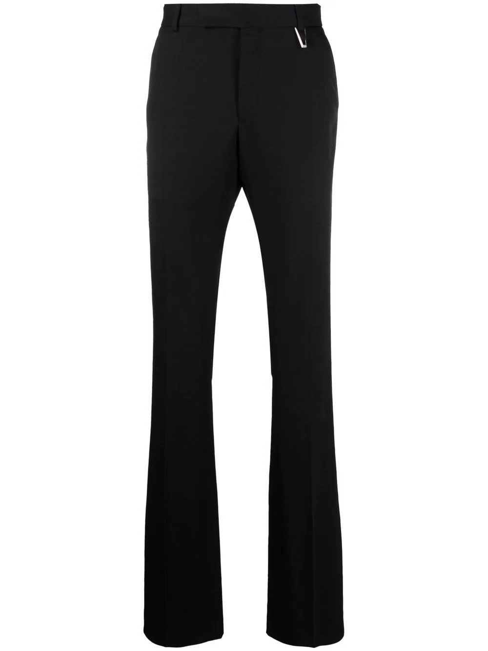 tailored straight-leg trousers - 1