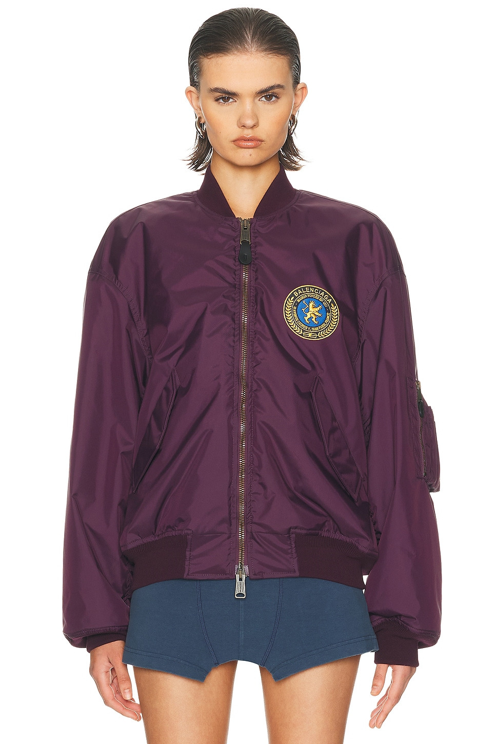 Large Fit Bomber Jacket - 2