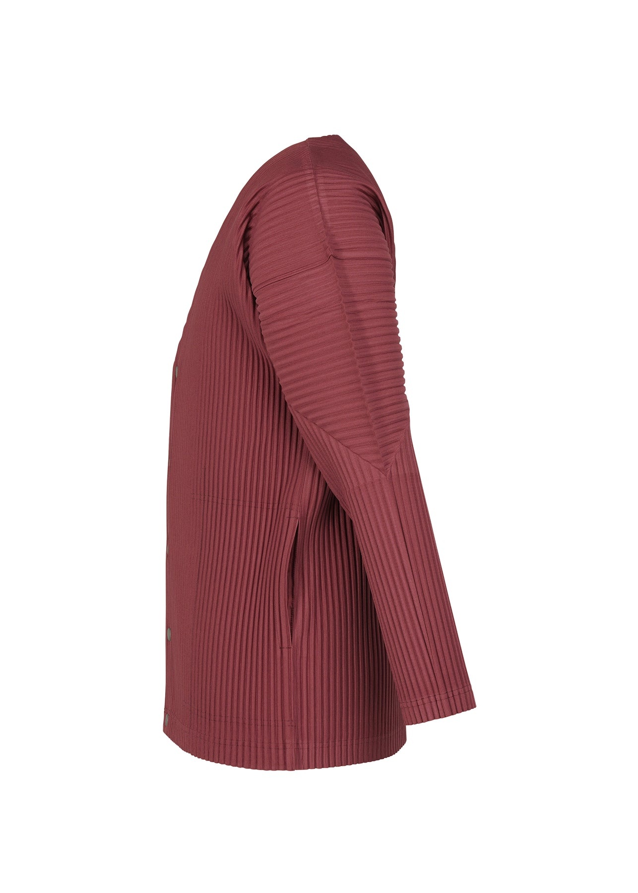 COLOR PLEATS CARDIGAN - 3