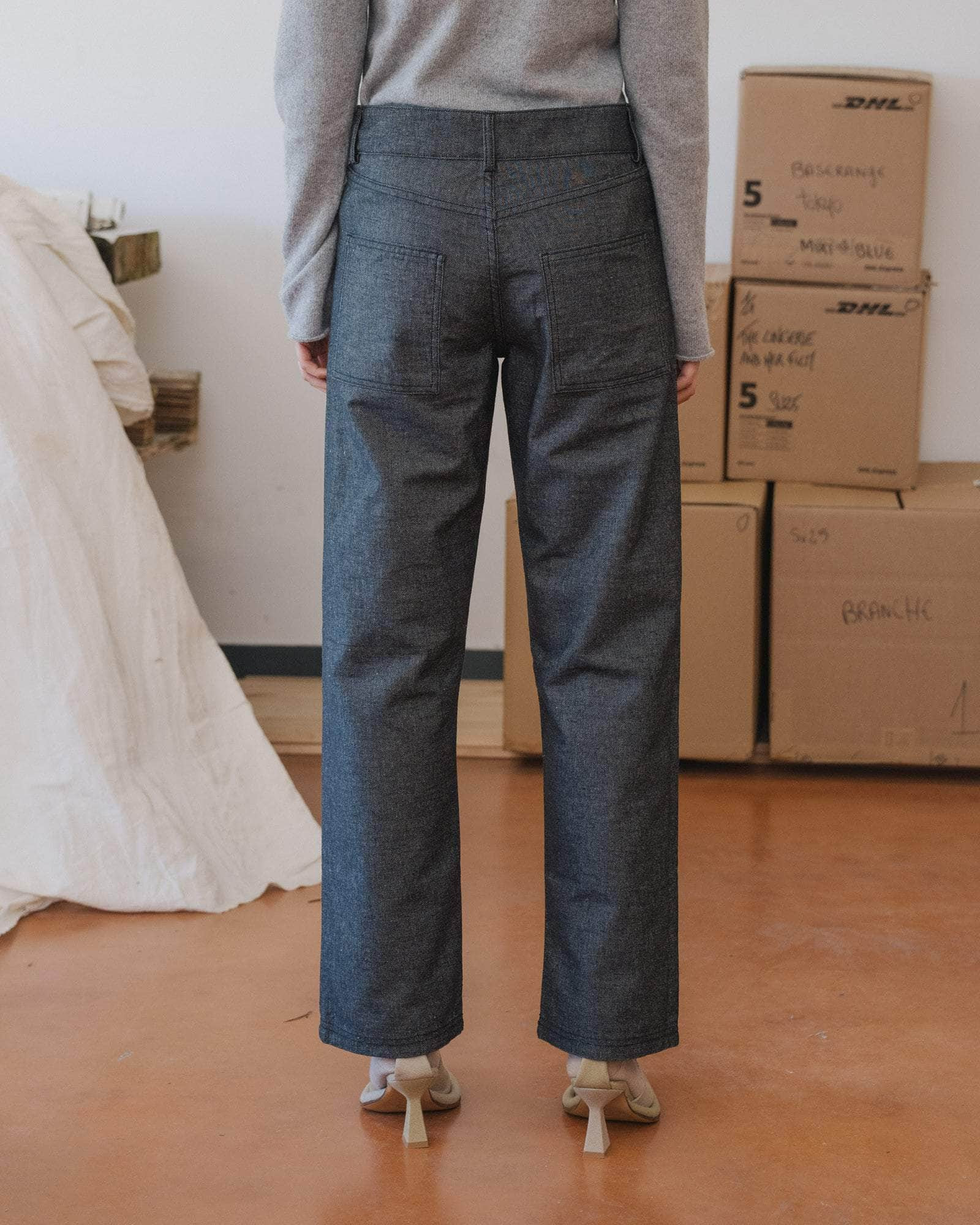 Indre Pants - Recycled Cotton Denim - 2