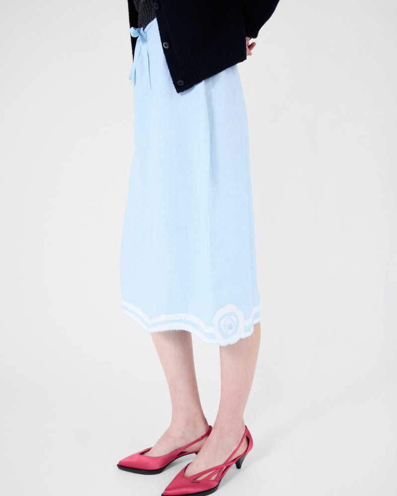 Prada Satin cut-out pumps outlook
