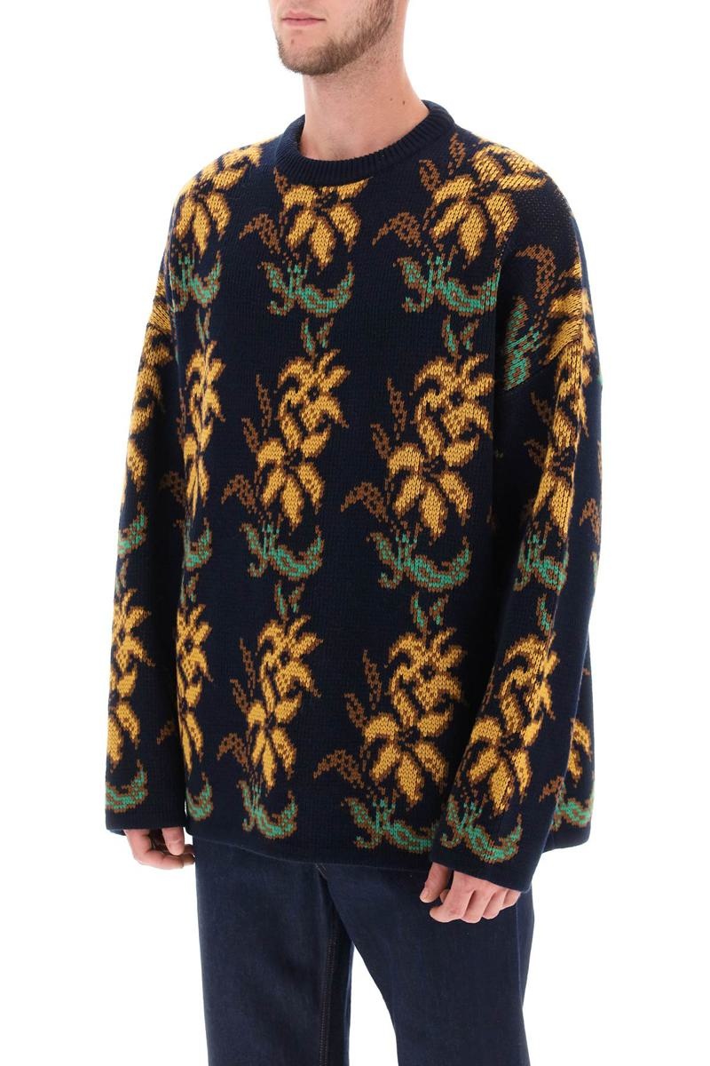 Etro SWEATER WITH FLORAL PATTERN - 4