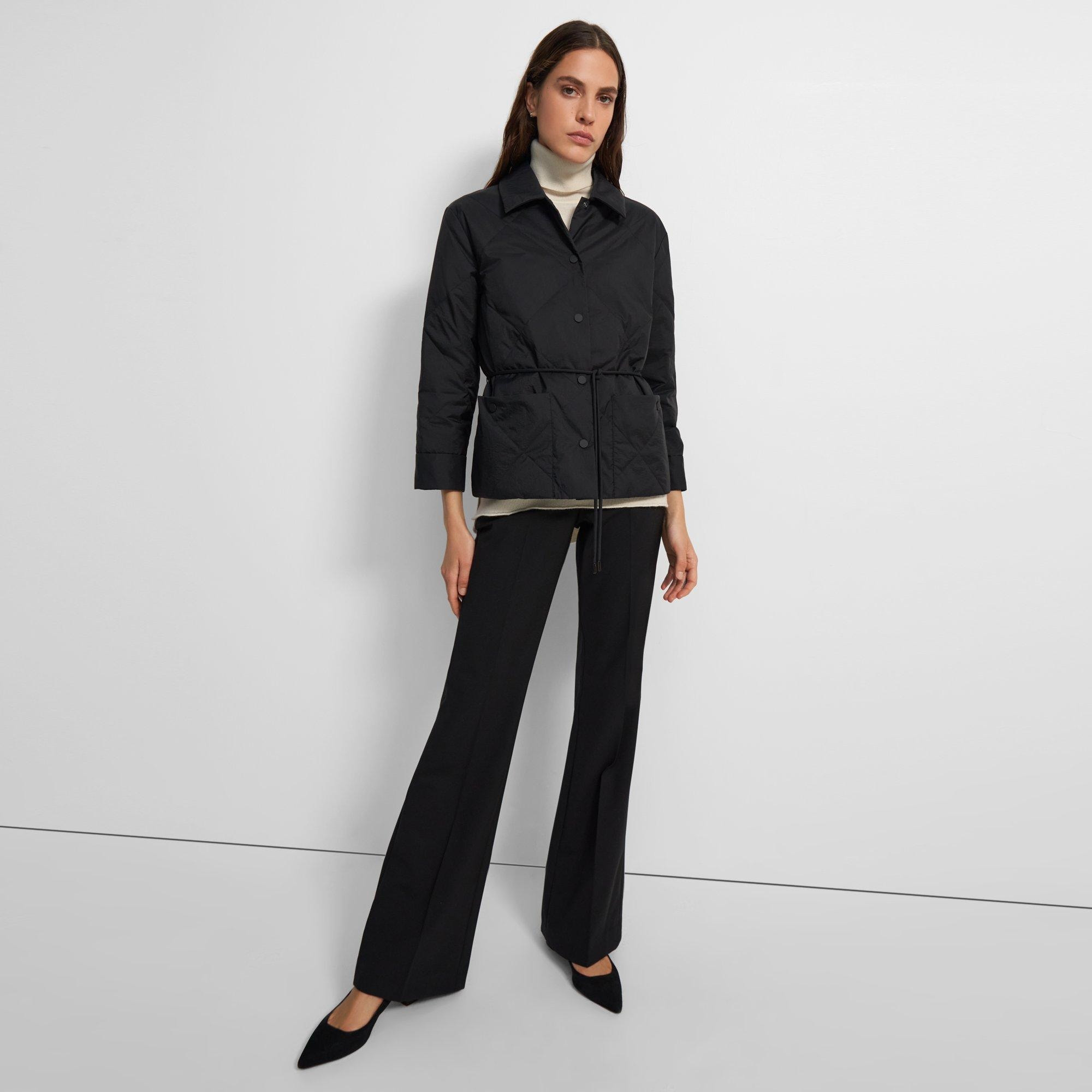 Quilted Jacket in Water-Resistant Nylon - 2
