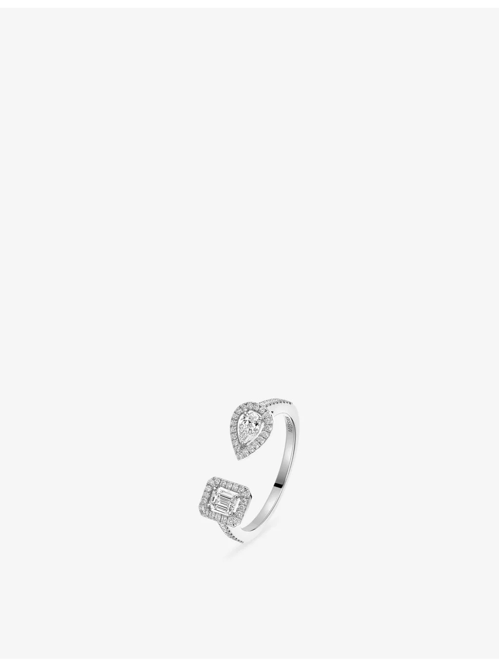 My Twin Toi & Moi 18ct white-gold and 0.45ct diamond ring - 1