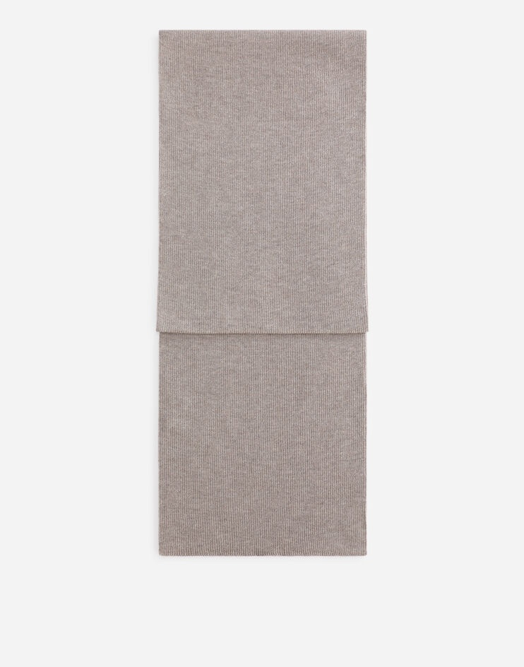 Silk and cashmere scarf - 1