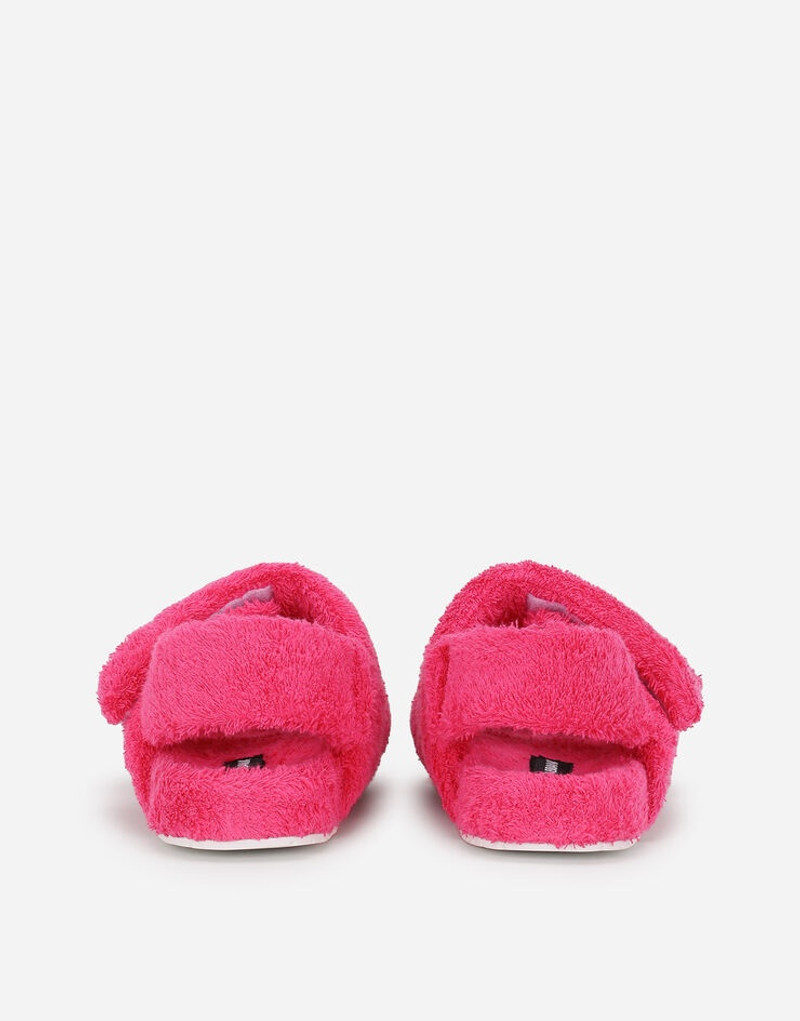 Dolce & Gabbana Terrycloth sandals outlook