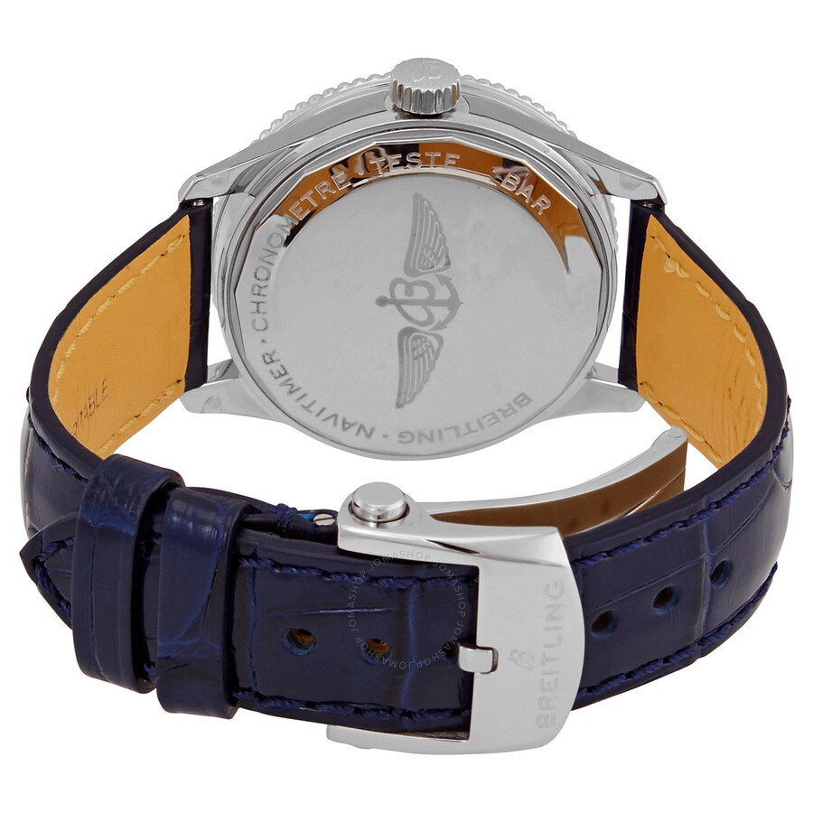 Breitling Navitimer Automatic Chronometer Blue Dial Ladies Watch A17395161C1P2 - 3
