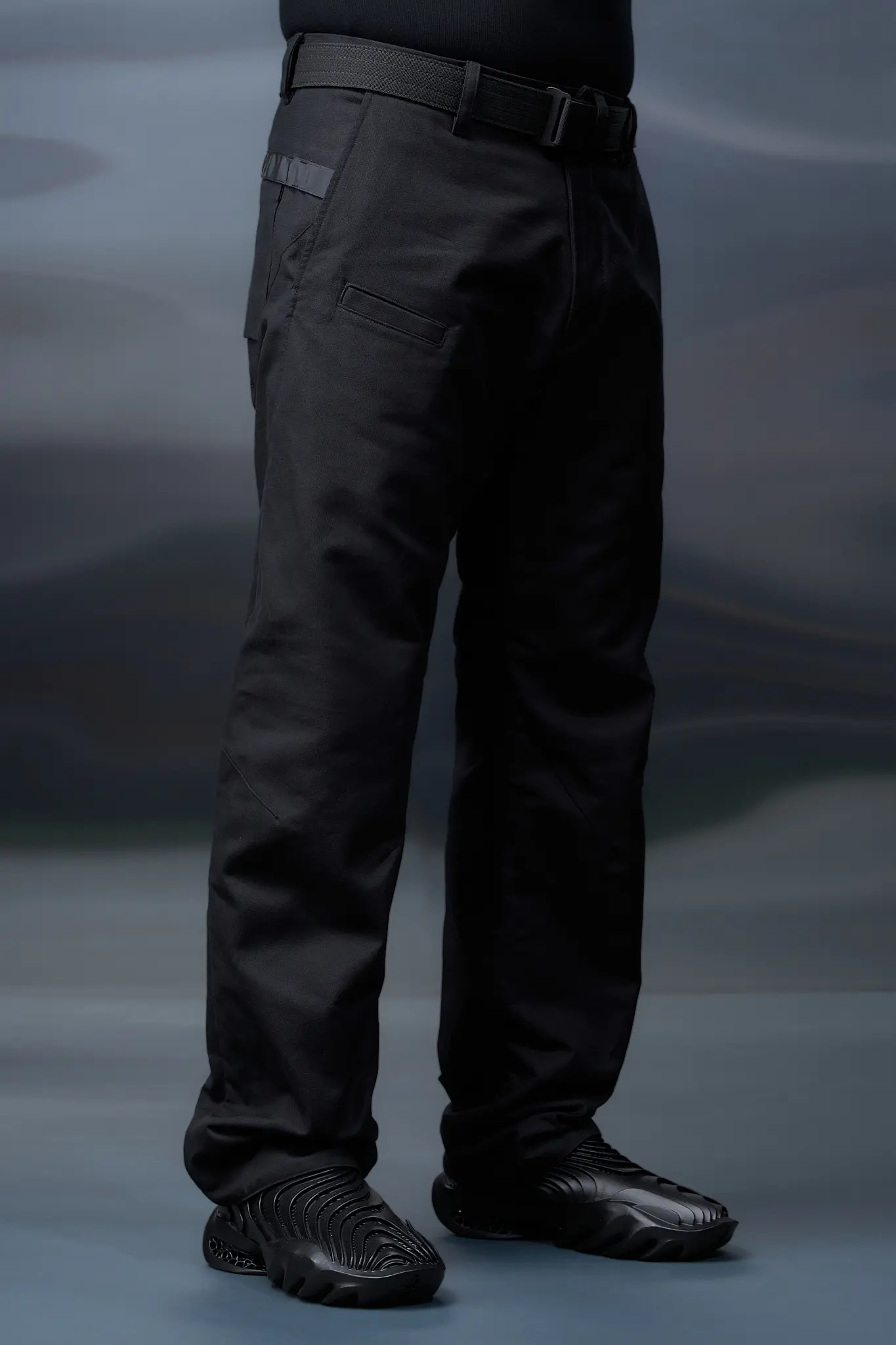 P39-KI Cotton Pant Black - 3
