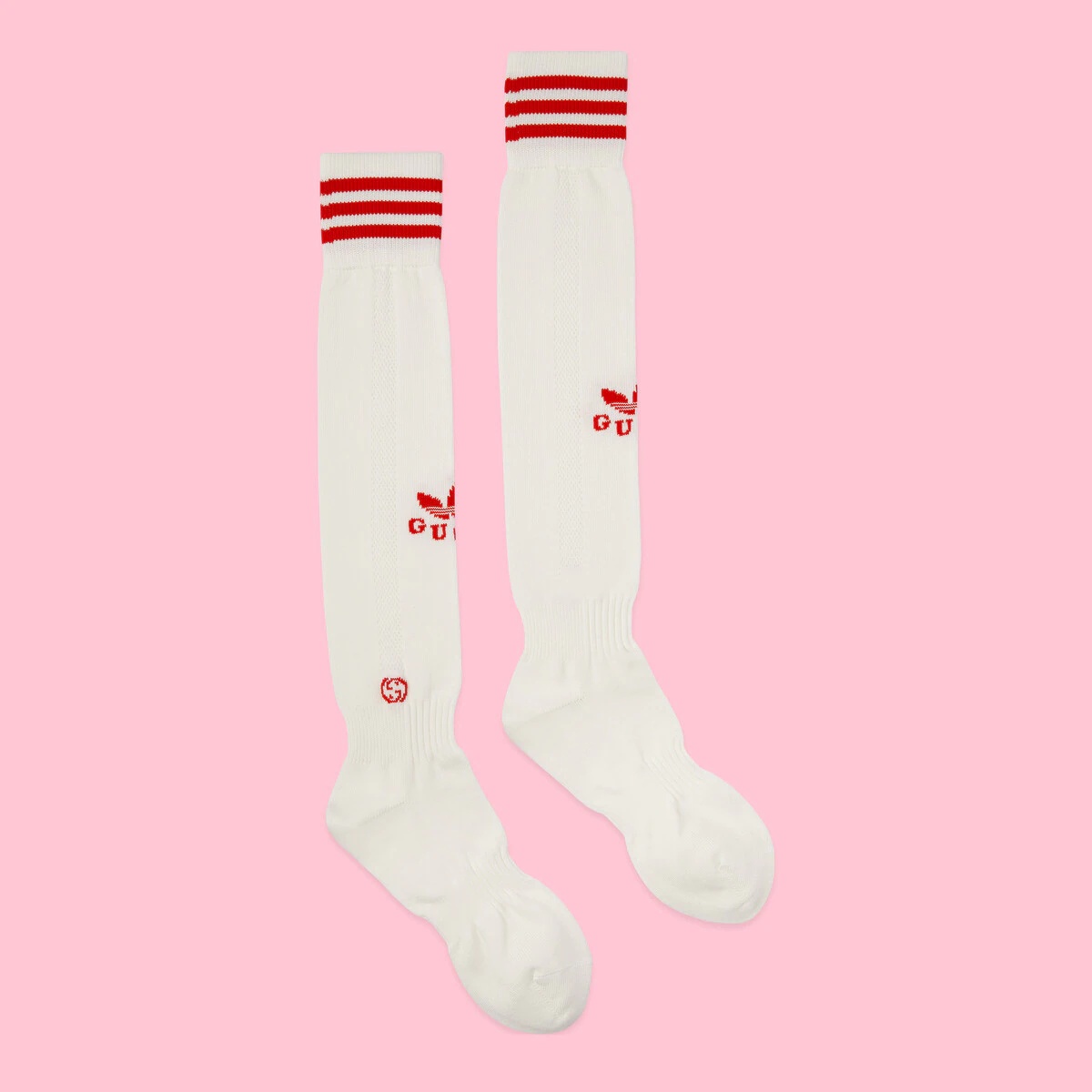 adidas x Gucci long cotton socks - 2