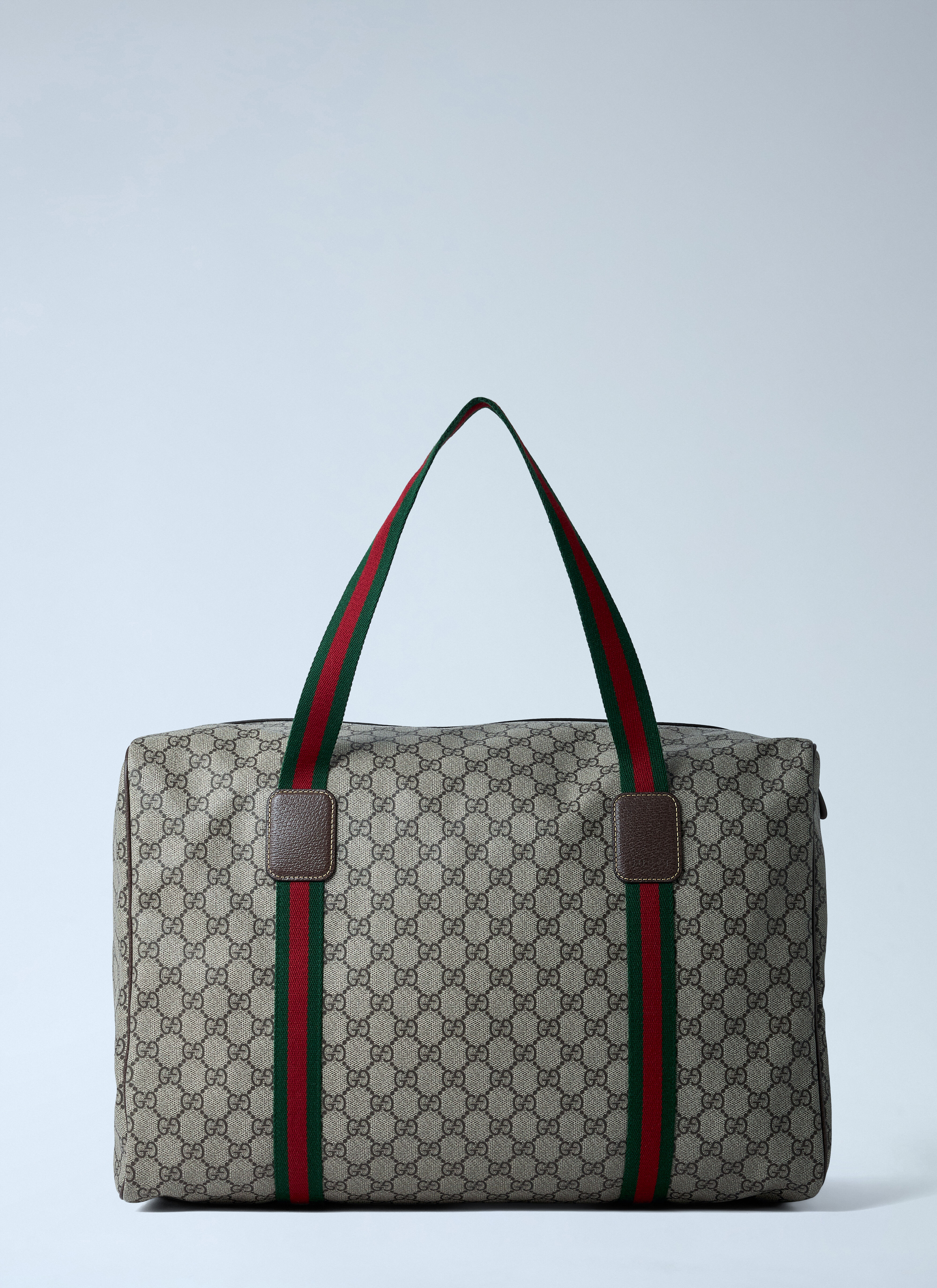 Medium Duffle Bag With Web Stripe - 2