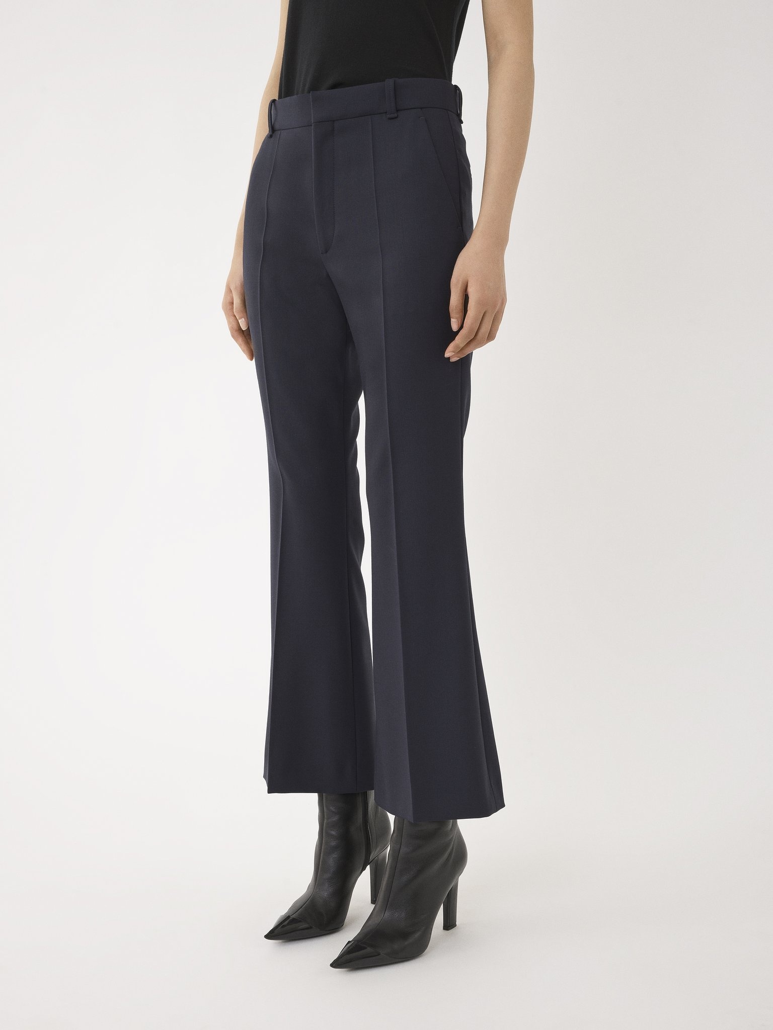 CROPPED BOOTCUT PANTS - 4