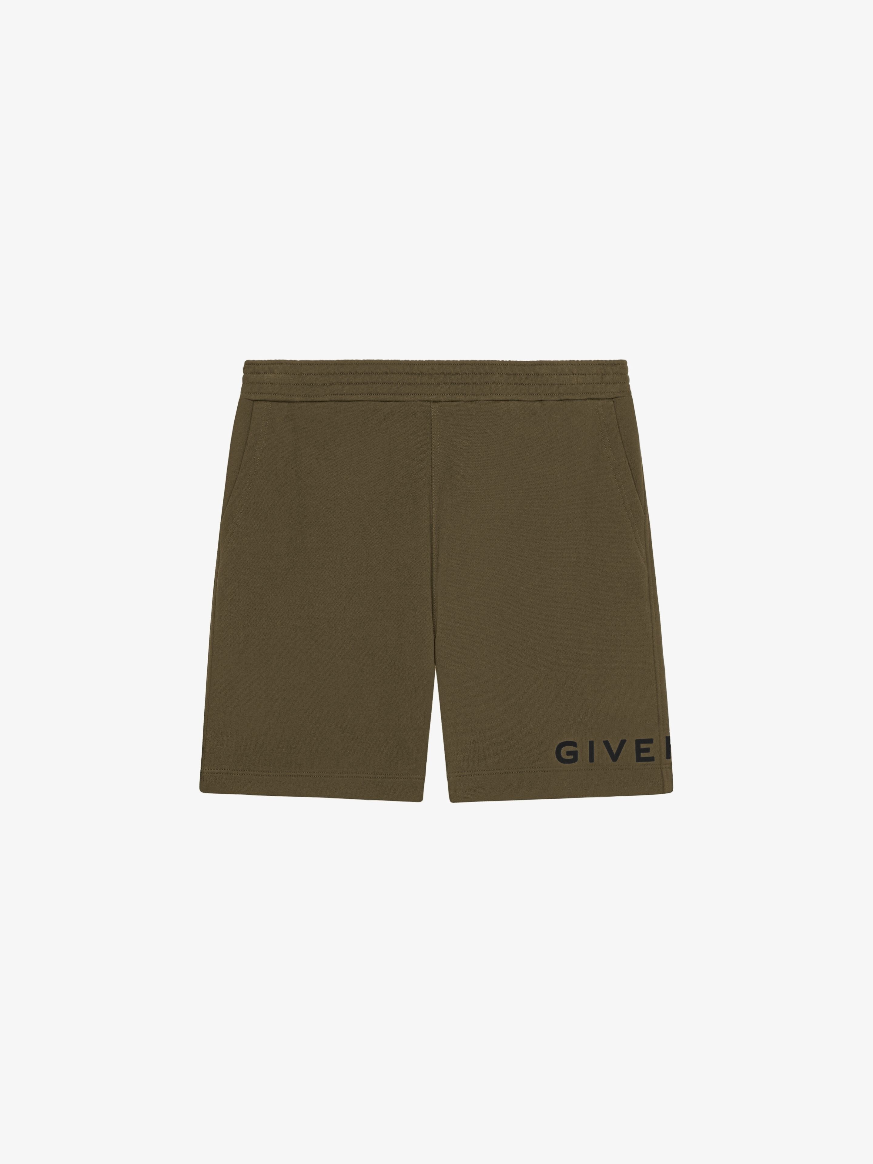 GIVENCHY ARCHETYPE BERMUDA SHORTS IN FLEECE - 1