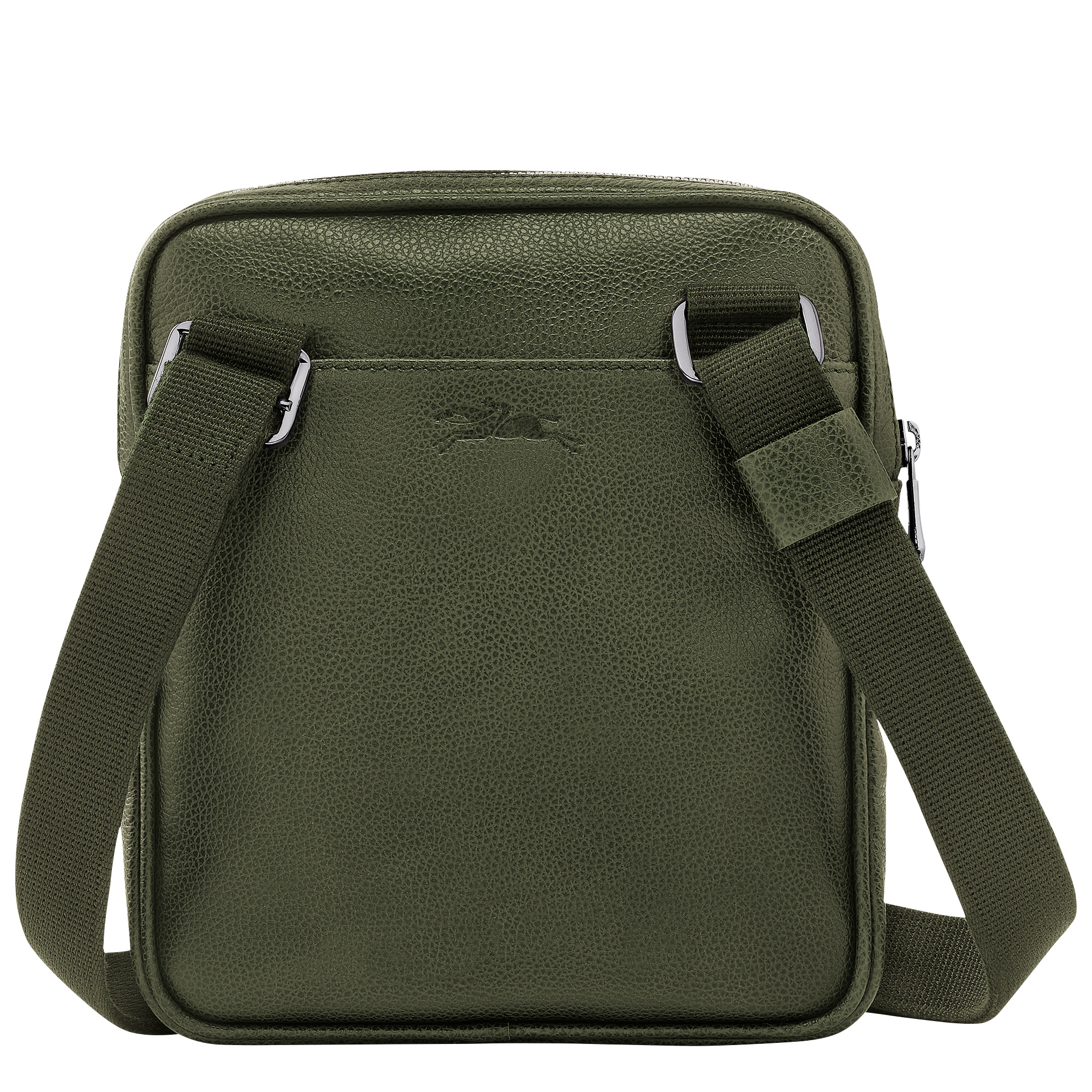 Le Foulonné XS Crossbody bag Khaki - Leather - 3
