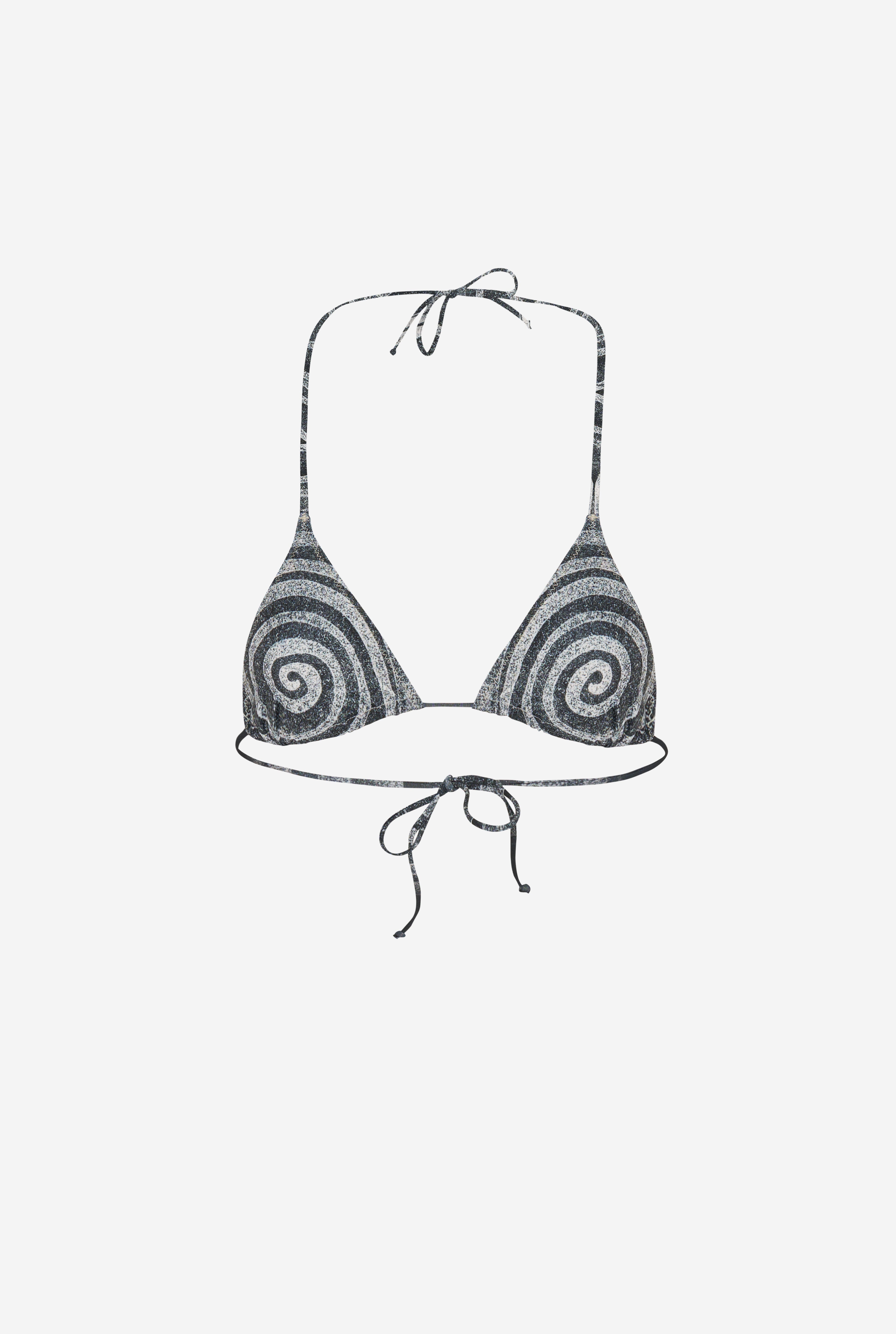 THE BLACK “SPIRALE” BIKINI TOP - 5