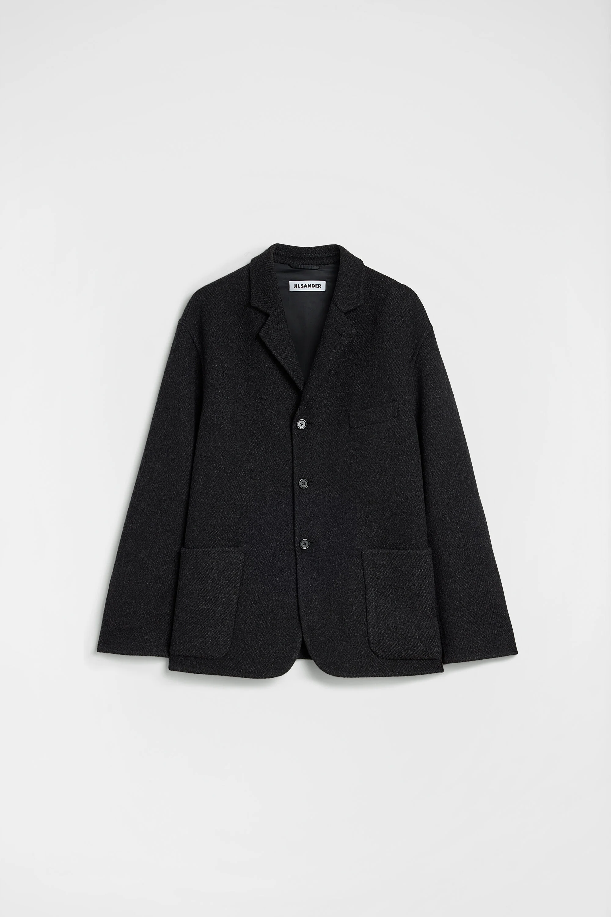 Wool Chevron Jacket - 1