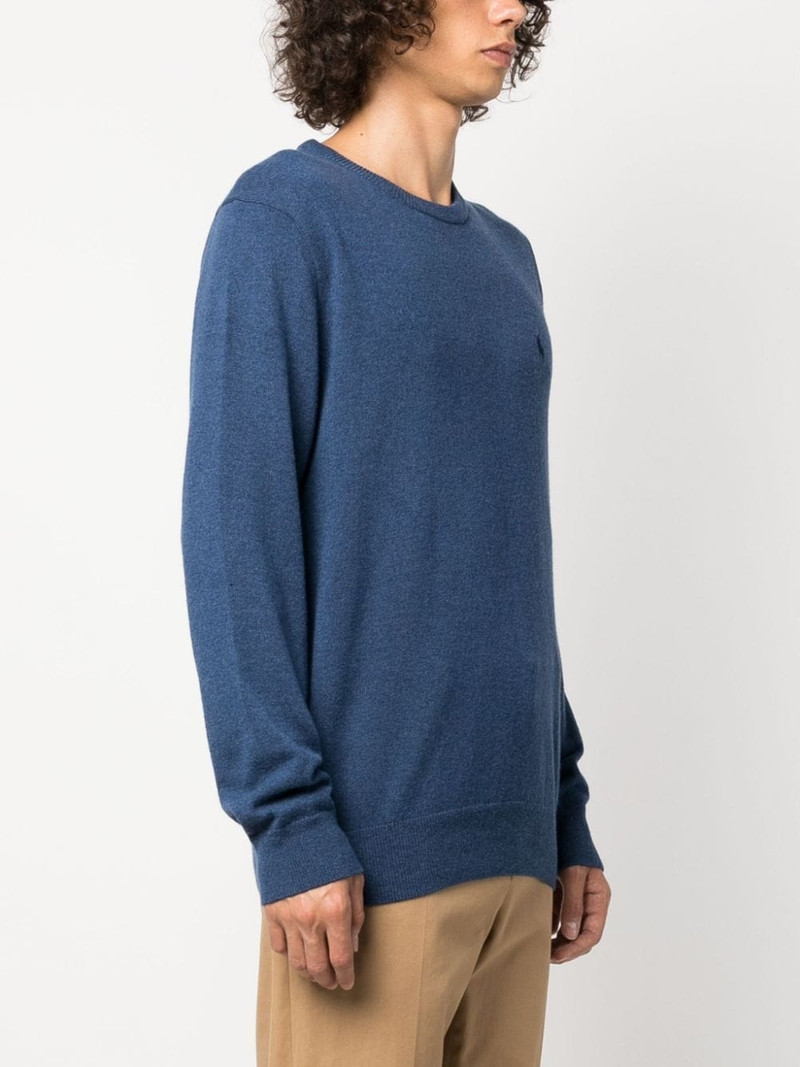Polo-Pony-embroidered wool jumper 3