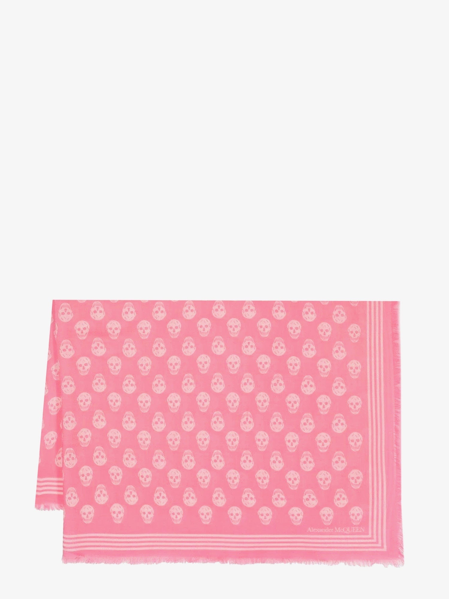 Alexander Mcqueen Woman Scarf Woman Pink Scarves - 1