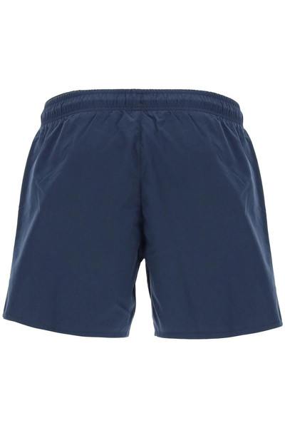 LACOSTE Logo patch swim shorts Lacoste outlook