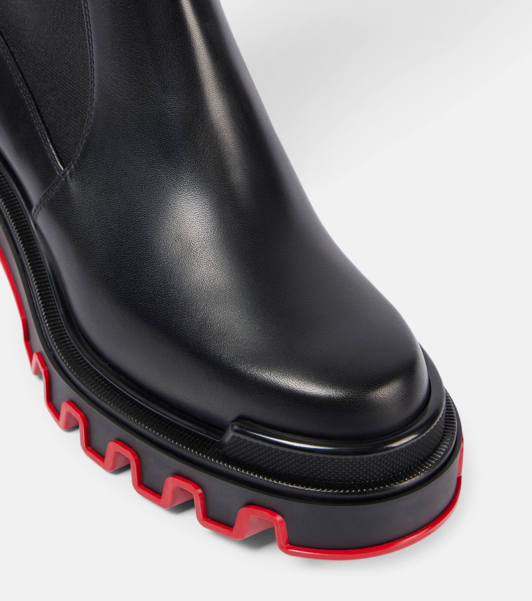 Marchacroche Dune leather knee-high boots - 5