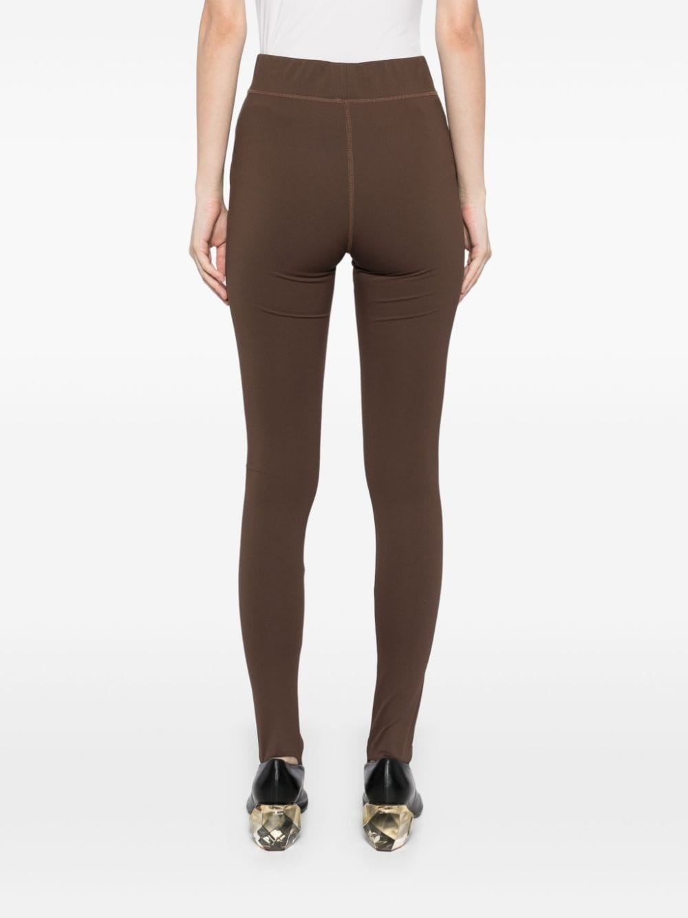 second skin jersey leggings - 4