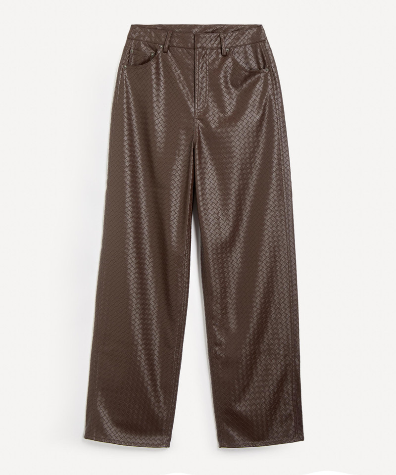Wide Leg 5 Pocket Trousers 1