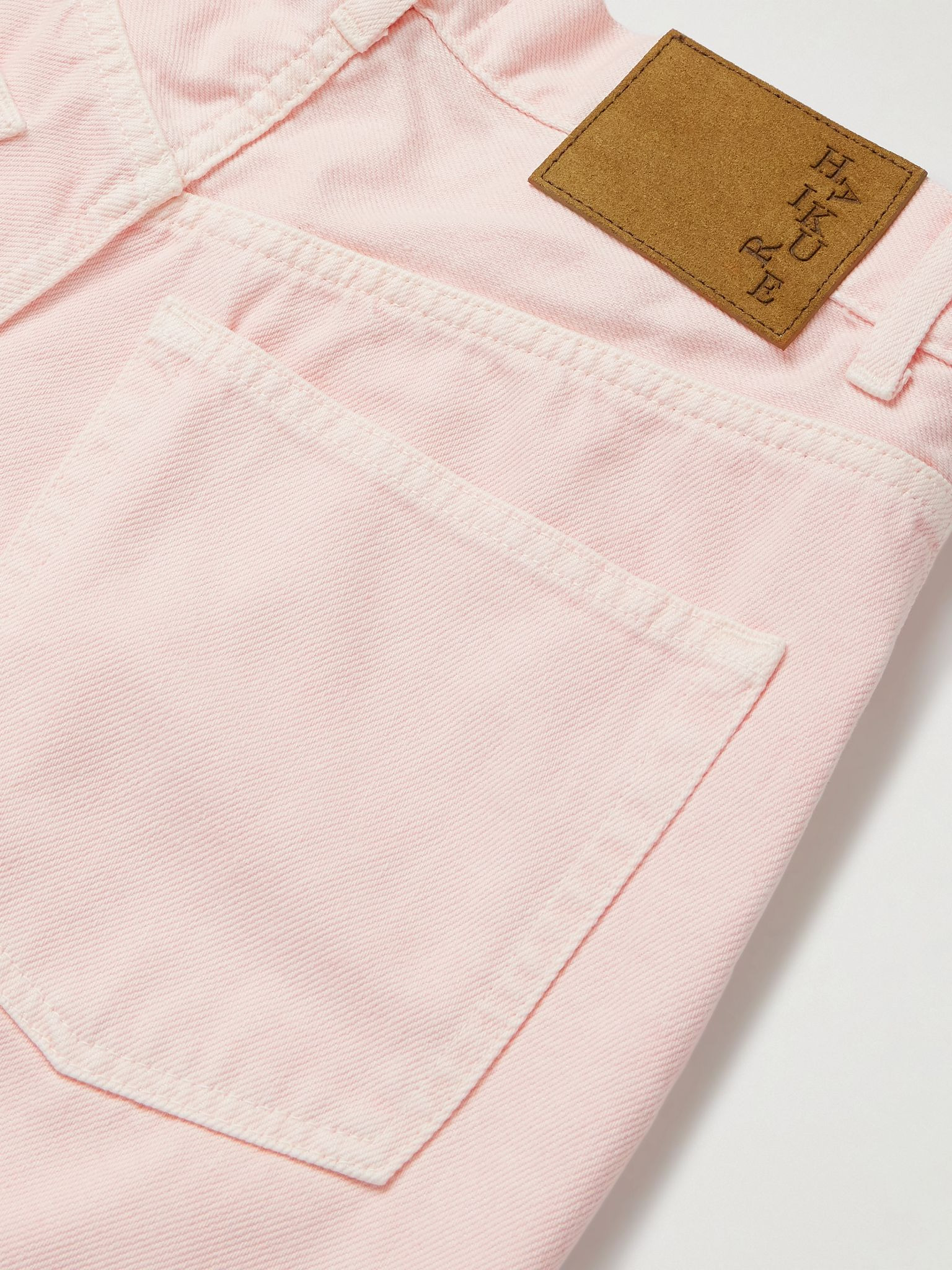 Candy pleated boyfriend jeans Pink - 6