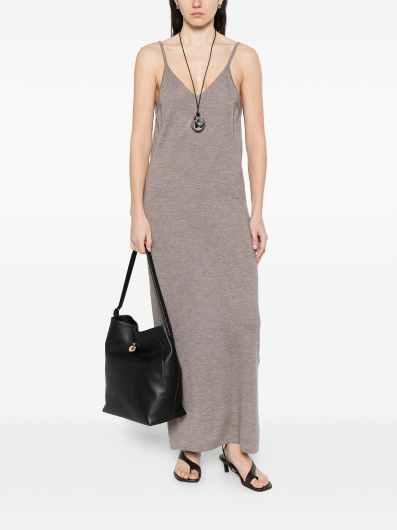 LISA YANG Albina V-neck midi dress outlook