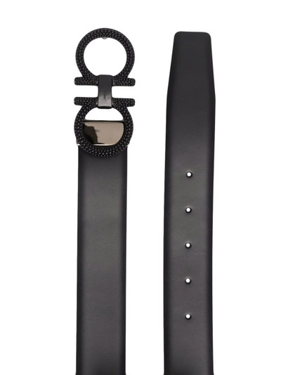 Salvatore Ferragamo Gancini-buckle belt outlook