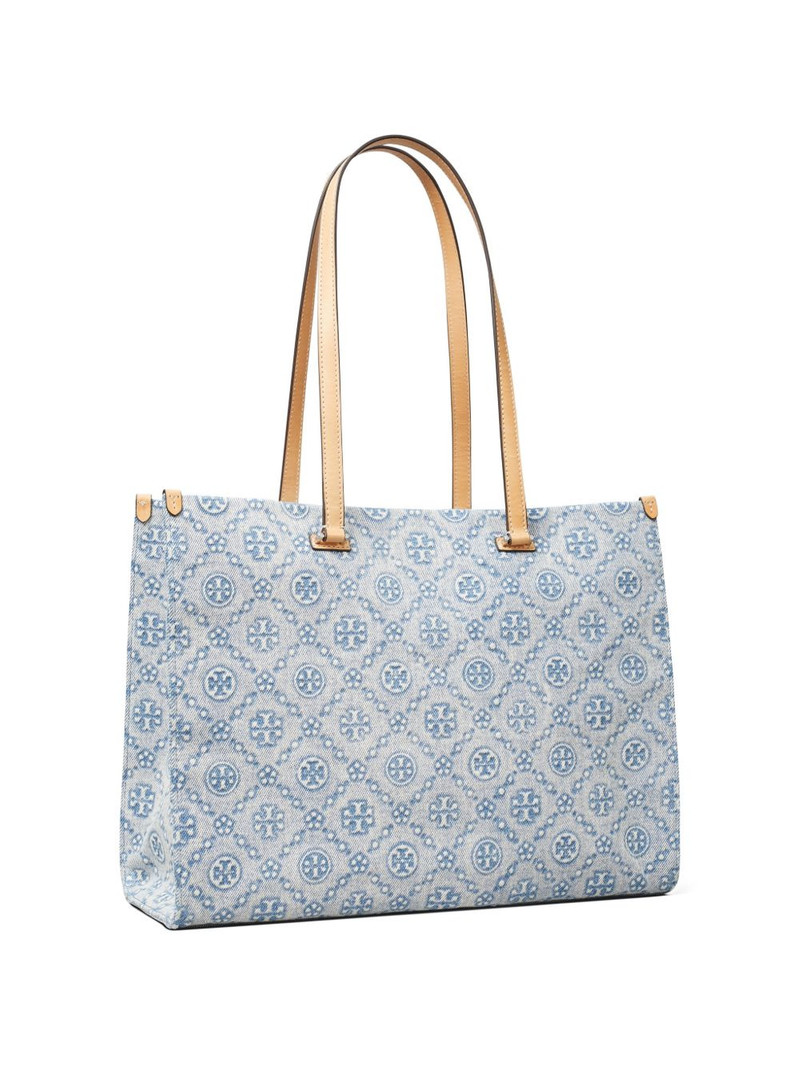 T Monogram denim tote bag 3