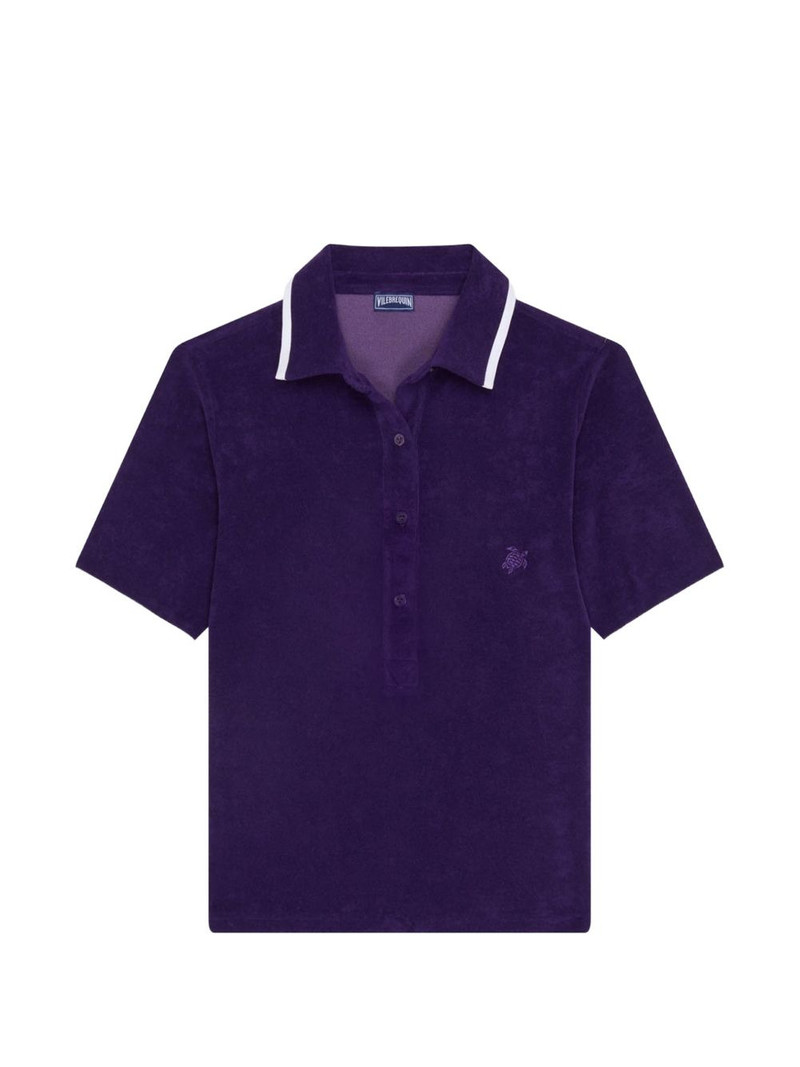 buttoned collared polo shirt 1
