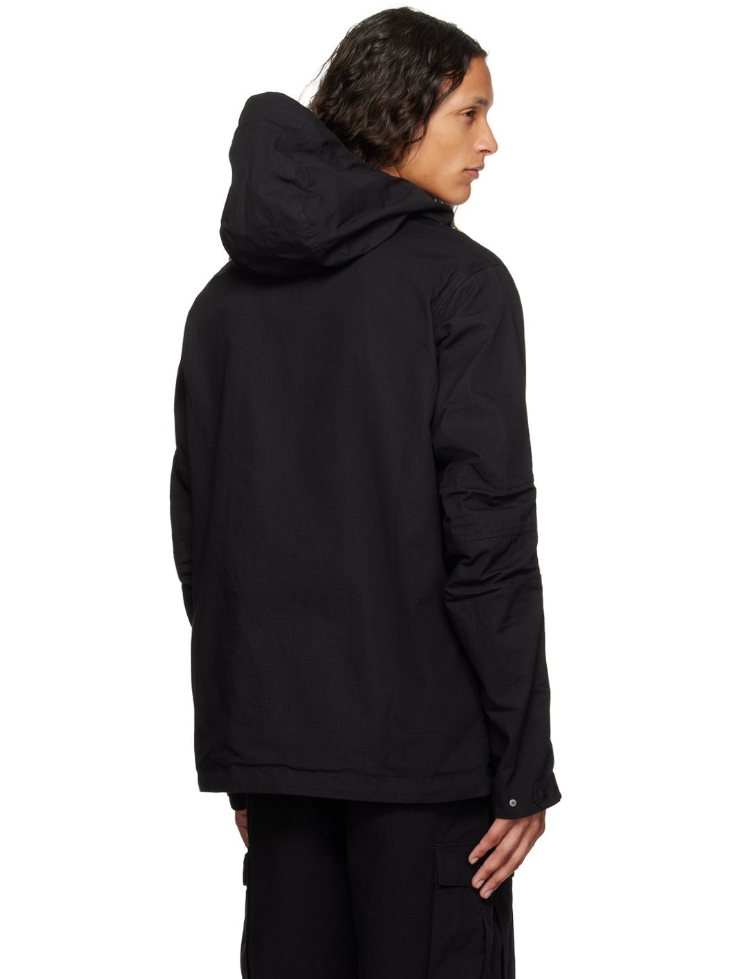 Black 5222 Cordura Asym Reversible Jacket - 3