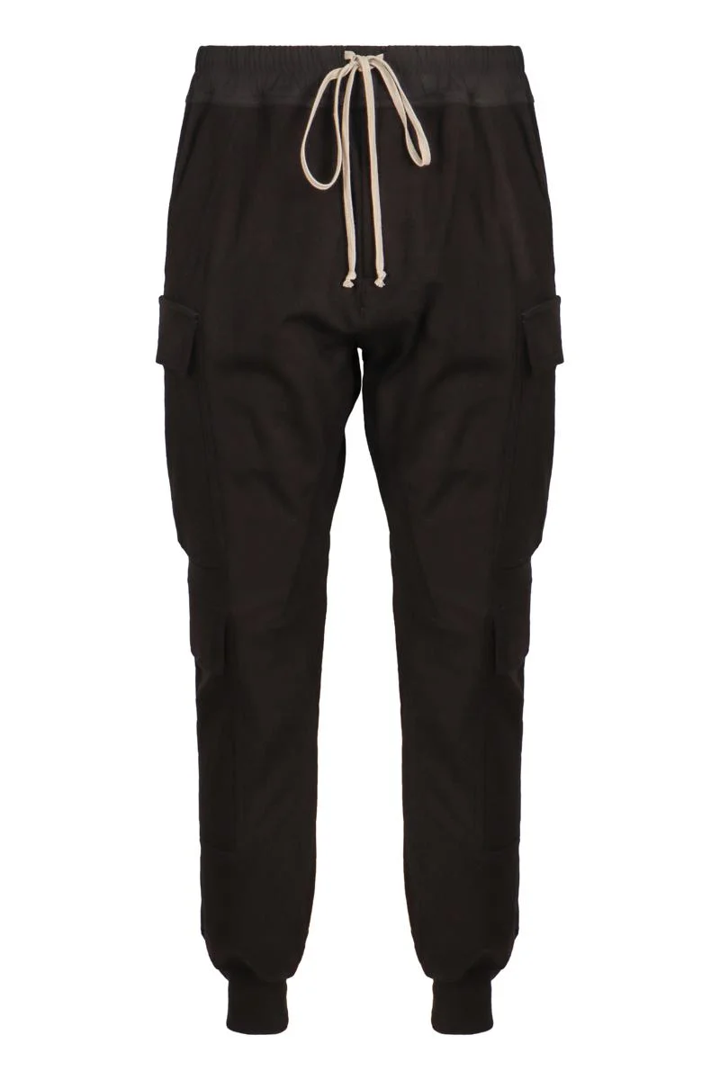 Rick Owens Cotton Trousers - 1