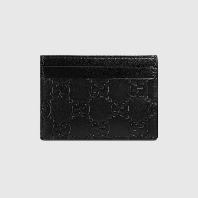 Gucci Signature leather card case 1