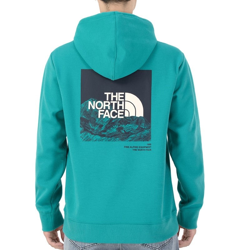 THE NORTH FACE SS22 Logo Hoodie 'Teal' NF0A5JZL-ZCV - 4