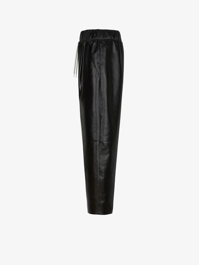 Loose trousers in smooth leather 3