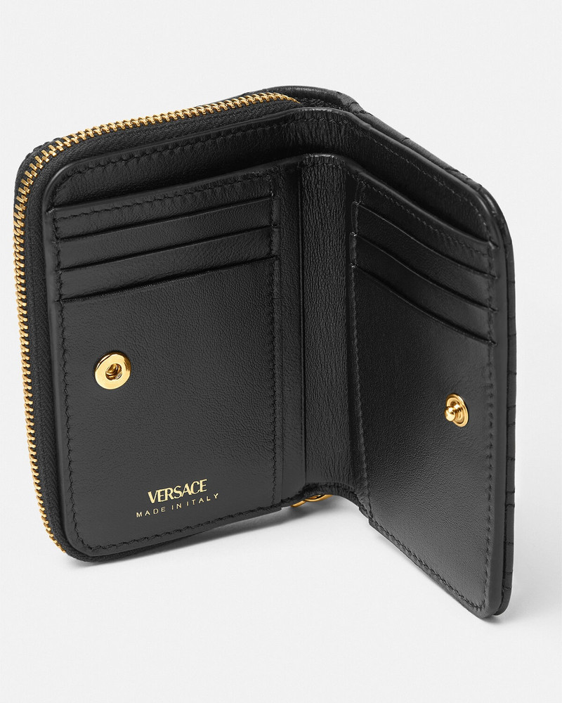 VERSACE Virtus Bifold Zip Wallet outlook