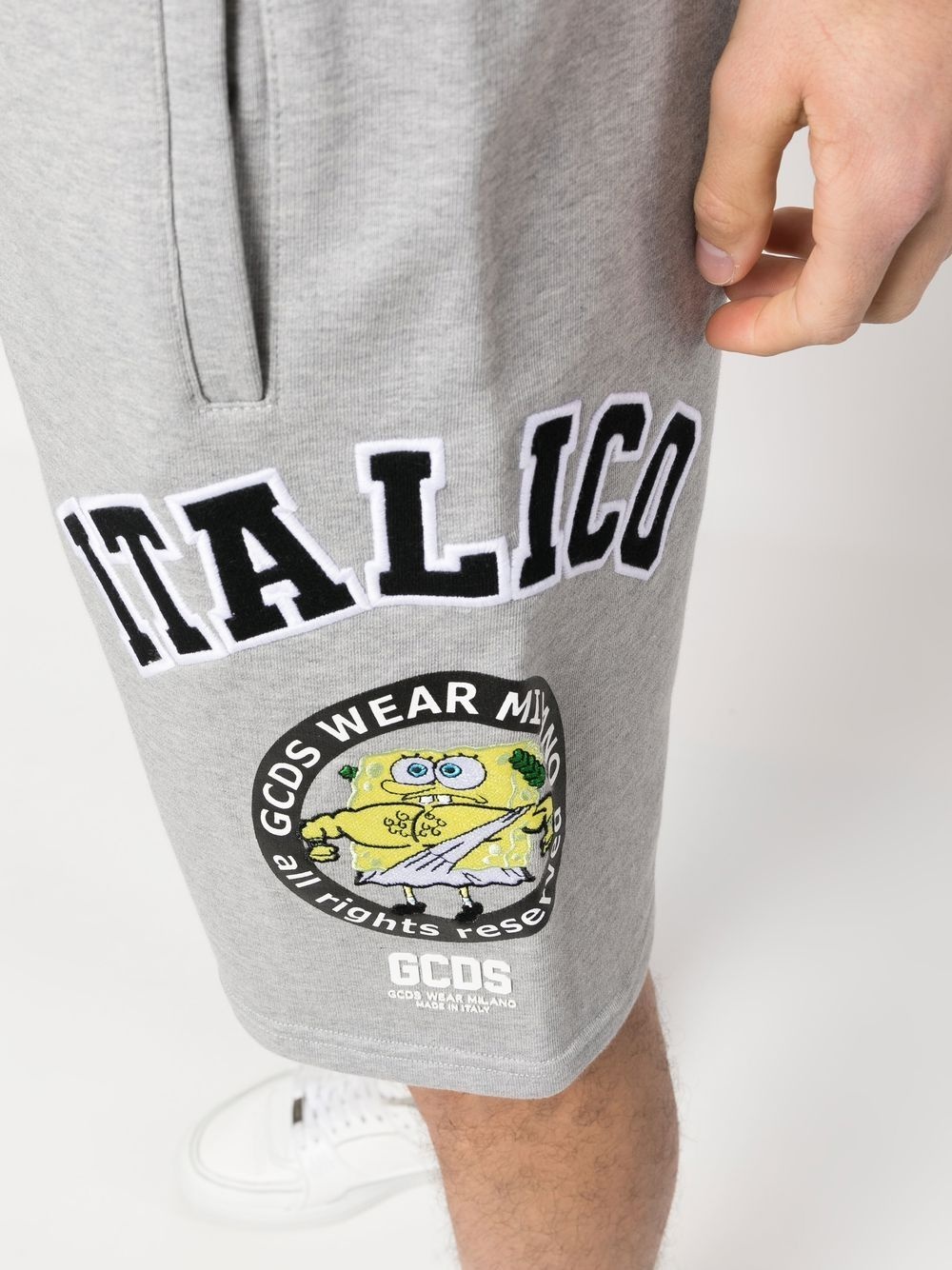 logo track shorts - 5