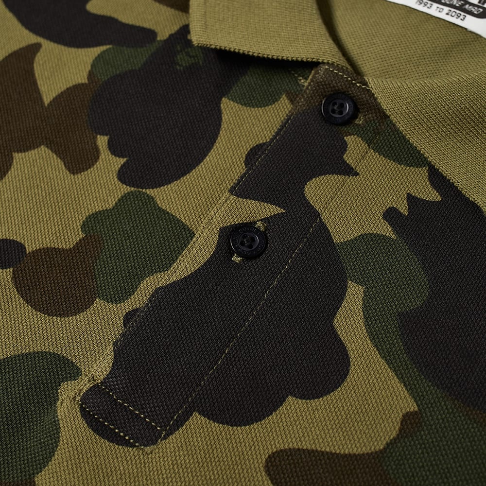 A Bathing Ape 1st Camo Bape Patched Polo - 3